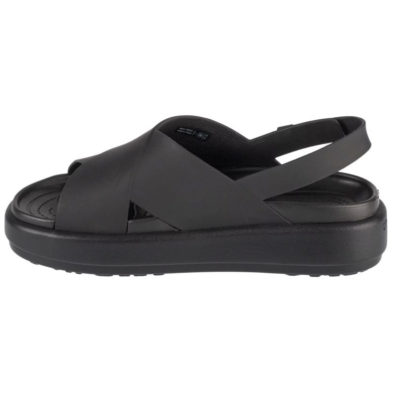 Sandalias Crocs Brooklyn Luxe Strap W 209407-060 negro 1