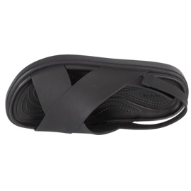 Sandalias Crocs Brooklyn Luxe Strap W 209407-060 negro 2
