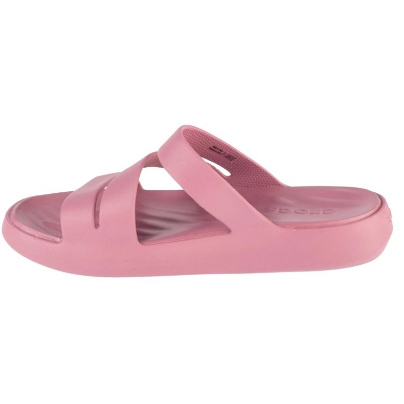 Chanclas Crocs Getaway Strappy Sandal W 209587-5PG rosado 1