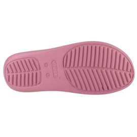 Chanclas Crocs Getaway Strappy Sandal W 209587-5PG rosado 3