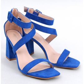 Sandalias tacón Savoy Azul 4