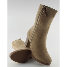 Botines mujer ante J28 kaki caqui 2