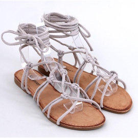 Sandalias gladiadoras Morin Grey gris 1