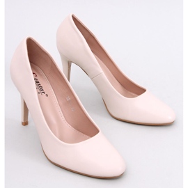 Linda Zapatos de tacón con punta redonda en beige 1