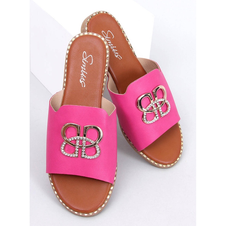 Chanclas de mujer Lafite Fucsia Melocotón rosa 1