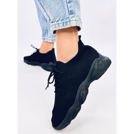 Calzado deportivo calcetines Zoila Black negro 4