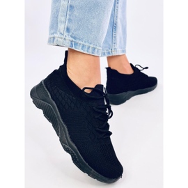 Deportivas calcetín Tutto Allblack negro 3