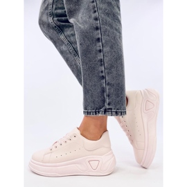 Zapatos de suela alta de Nebu Pink rosado 4