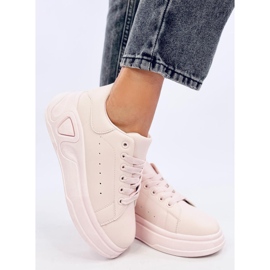 Zapatos de suela alta de Nebu Pink rosado 3