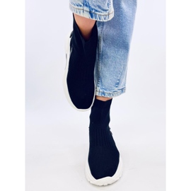 Botines estilo calcetín Gina Black negro 1