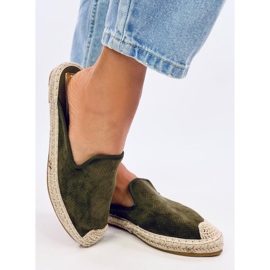 Carmen Green alpargatas zapatillas mujer verde 2