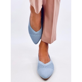 Bailarinas caladas almendra Sotty Azul 2