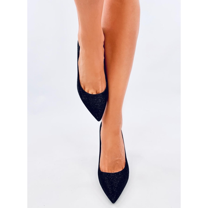 Tacones de noche beverly black negro 1