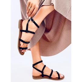 Sandalias gladiadoras Hazel Black negro 2