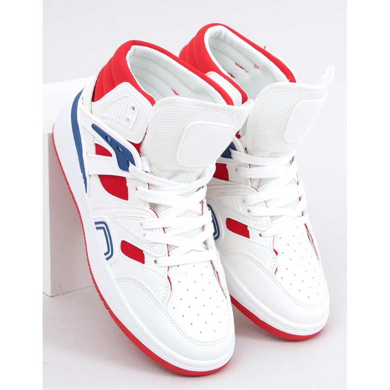 Zapatillas altas Pall White Red blanco 1 Zapatillas altas Pall White Red blanco 1