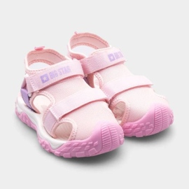 Big Star Sandalias estrella grande NN374234 rosado 2