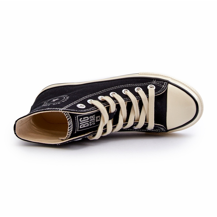 Zapatillas Altas Mujer Big Star NN274283 Negro 2