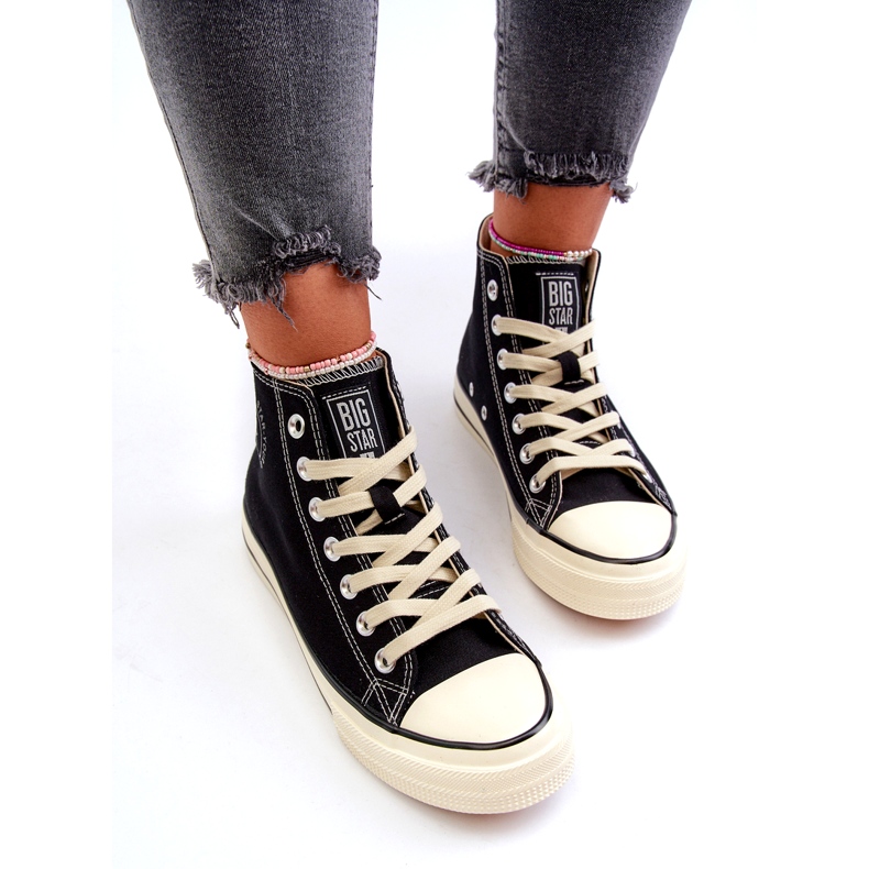 Zapatillas Altas Mujer Big Star NN274283 Negro 3