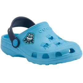 Zuecos Coqui Ranita 8701-100-1821A/8701-100-1821 azul 1