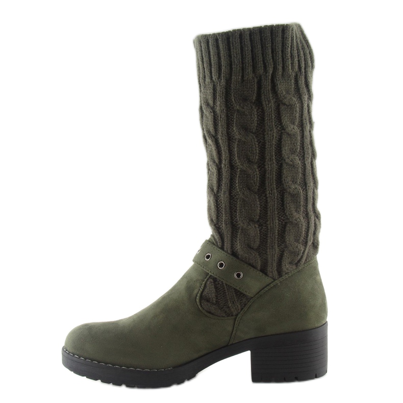 Botas lana NC109 verde 1