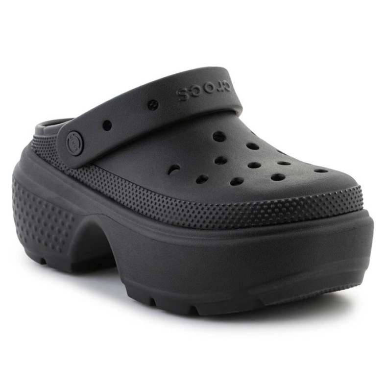 Chanclas Crocs Stomp Clog 209347-001 negro 1 Chanclas Crocs Stomp Clog 209347-001 negro 1