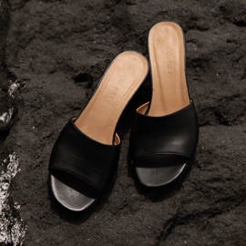 Marco Shoes Chanclas Puerto Rey negro 8