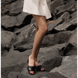 Marco Shoes Chanclas Puerto Rey negro 3