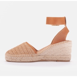 Marco Shoes Alpargatas carboneras beige 2