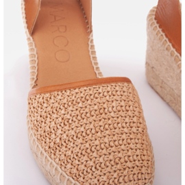 Marco Shoes Alpargatas carboneras beige 4