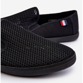 Zapatillas Deportivas Caladas para Hombre Zapatillas Negras Koboru negro 3