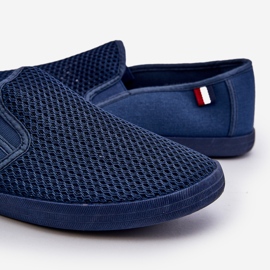 Zapatillas Deportivas Caladas para Hombre, Azul Marino Koboru 3