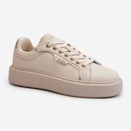 Zapatillas Mujer Big Star NN274334 Memory Foam System Beige 2