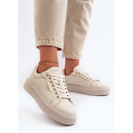 Zapatillas Mujer Big Star NN274334 Memory Foam System Beige 4
