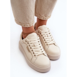 Zapatillas Mujer Big Star NN274334 Memory Foam System Beige 6