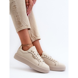 Zapatillas Mujer Big Star NN274334 Memory Foam System Beige 9