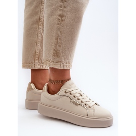 Zapatillas Mujer Big Star NN274334 Memory Foam System Beige 7