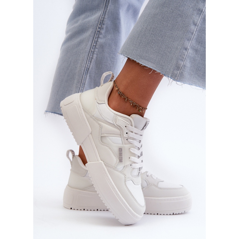 Zapatillas Mujer Big Star NN274357 Memory Foam System Blanco 2 Zapatillas Mujer Big Star NN274357 Memory Foam System Blanco 2