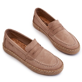 Alpargatas Hombre Ante Ecológico Big Star NN174049 Beige marrón 7