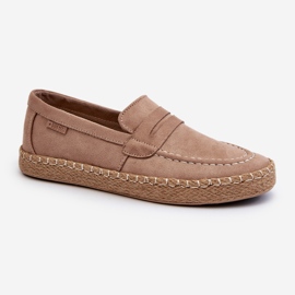 Alpargatas Hombre Ante Ecológico Big Star NN174049 Beige marrón 5
