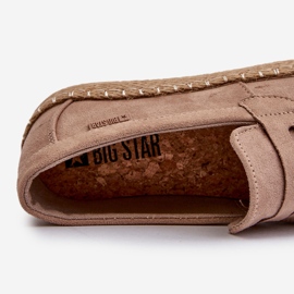 Alpargatas Hombre Ante Ecológico Big Star NN174049 Beige marrón 2