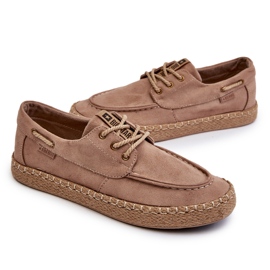 Alpargatas Con Cordones Hombre Big Star NN174054 Beige 8