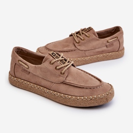 Alpargatas Con Cordones Hombre Big Star NN174054 Beige 2