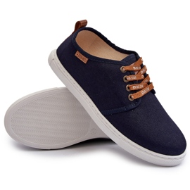 Zapatillas Hombre Big Star NN176002 Memory Foam System Azul Marino 6
