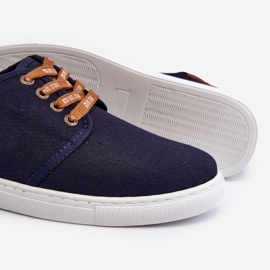 Zapatillas Hombre Big Star NN176002 Memory Foam System Azul Marino 2