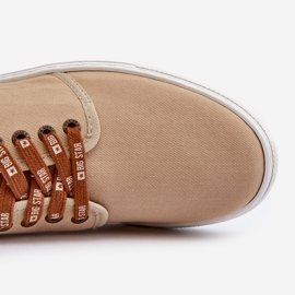 Zapatillas Hombre Big Star NN176001 Memory Foam System Beige 4