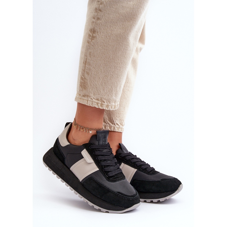 Zapatillas de Mujer con Plataforma Big Star NN274502 Memory Foam System Negro 2