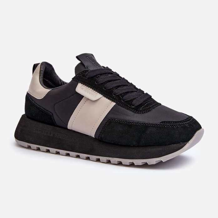 Zapatillas de Mujer con Plataforma Big Star NN274502 Memory Foam System Negro 1 Zapatillas de Mujer con Plataforma Big Star NN274502 Memory Foam System Negro 1