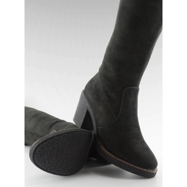 Botas mosqueteras con tacones cómodos RB06 Gris 4