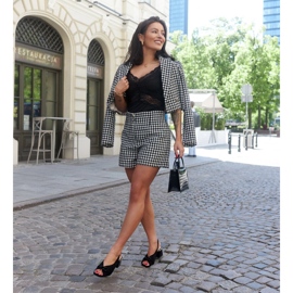 Sandalias bloque con plantilla de piel Juwala negro 1