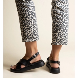 Sandalias plataforma Burnet negras negro 1 Sandalias plataforma Burnet negras negro 1